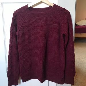 Violet Woven Sweater